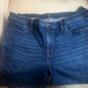 J. Crew Women's Midnight Blue Skinny Jeans